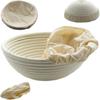 RATAN BASKET FOR RISING PERFECT BREAD 25 CM