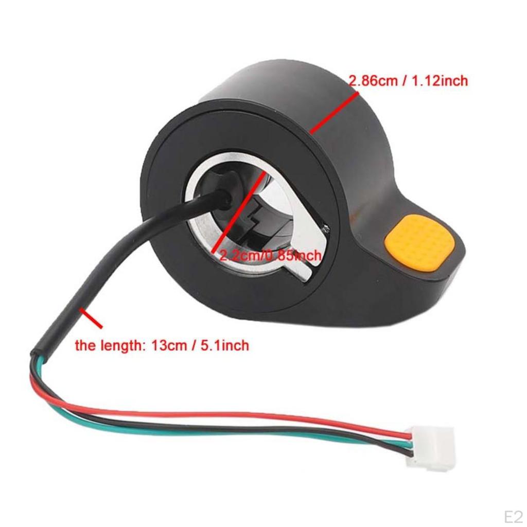 Scooter Thumb Throttle Accelerator Replace Professional High Performance Easy Installation for Max