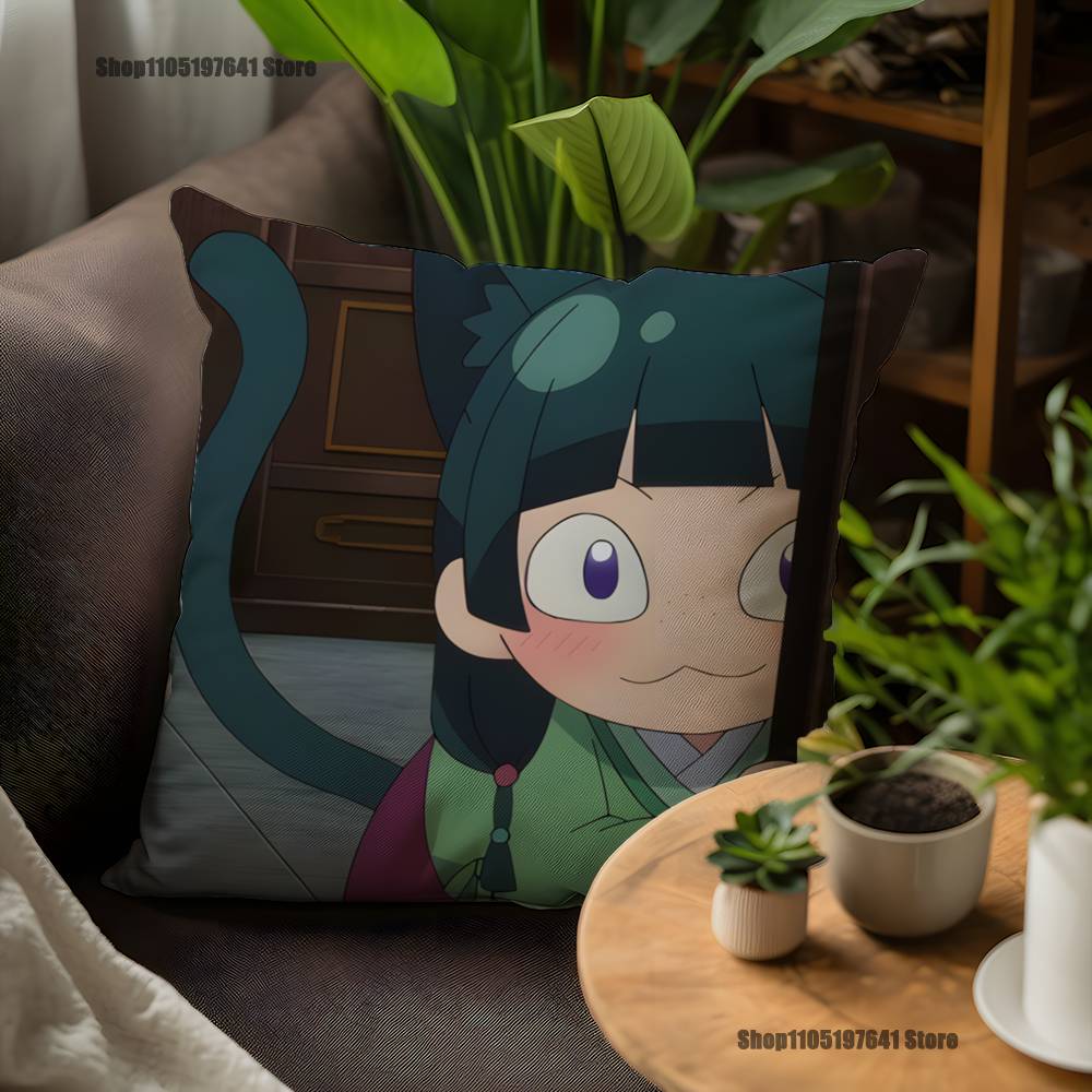 The A-Apothecary Diaries M-Maomao Pillow Case For Sofa Decor Car Office Room Printing Cushion Cover Decorations and Protector