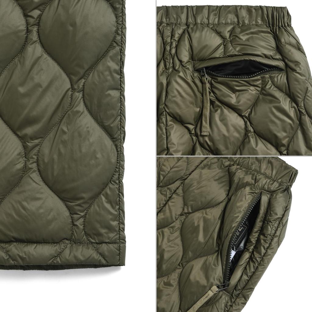 Taion Down Pants Olive 130LSTDML-1