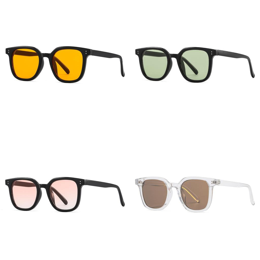 Fashion Black Frame Polarized Sunglasses For Street Style And Parties