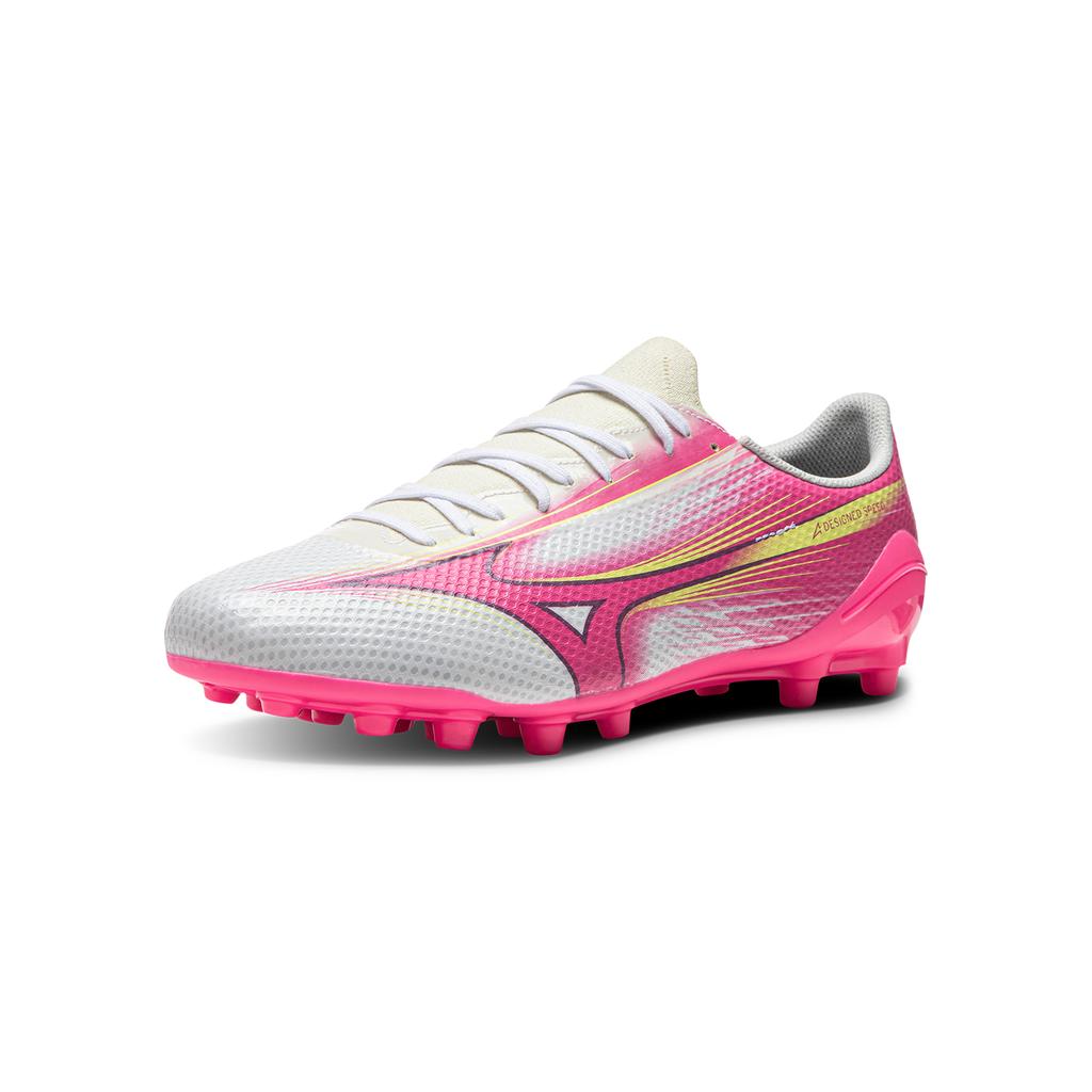 Mizuno Alpha III Select AG Low Top Fußballschuhe Herren Sneaker Pink P1GA266664