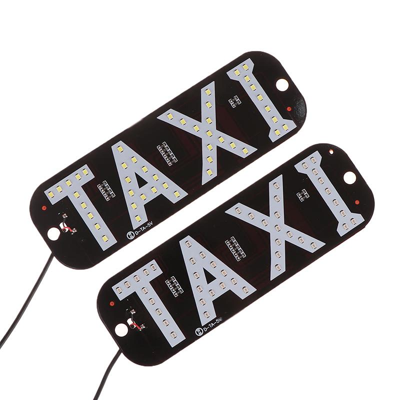Led Signal Light Taxi Signal Lamp For Taxi Logo Light Usb Led Cab Panel Indicator Lights Signal Lamp Auto Decoration Lamp