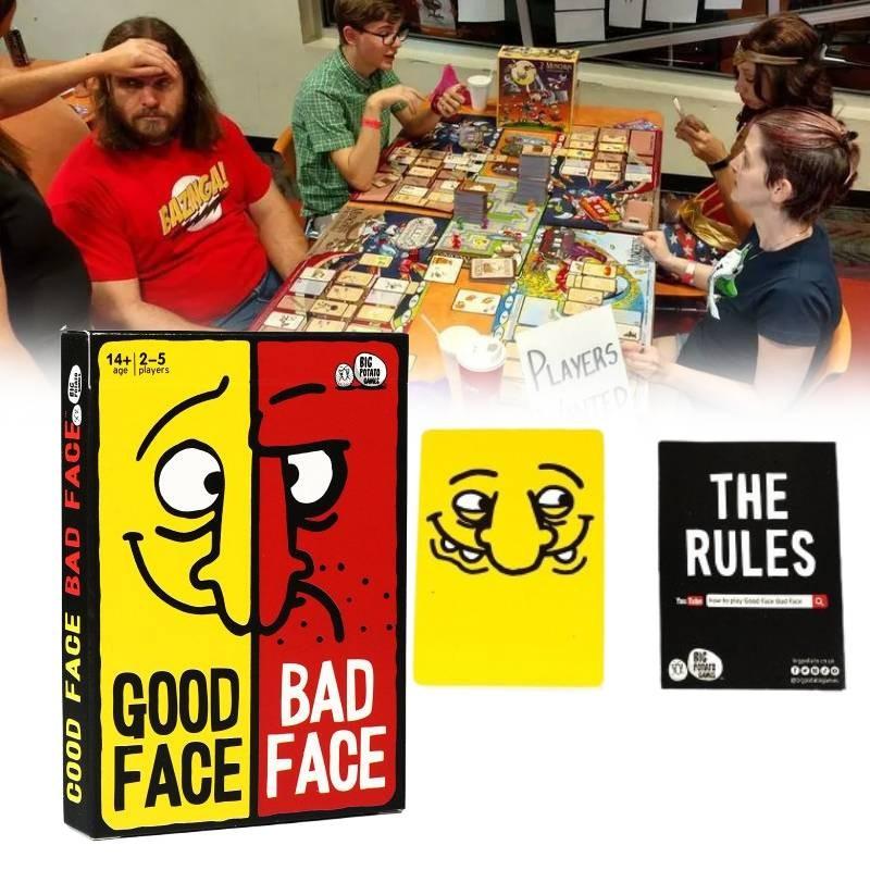 Good Face Bad Face Funny Face Masks For Hilarious Party Games And Family Fun