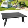 Tragbarer Strandtisch Aluminium Ultraleicht Klappbarer Campingtisch Kompakter Mini Strand Picknick Klappbarer Tisch mit Tragetasche