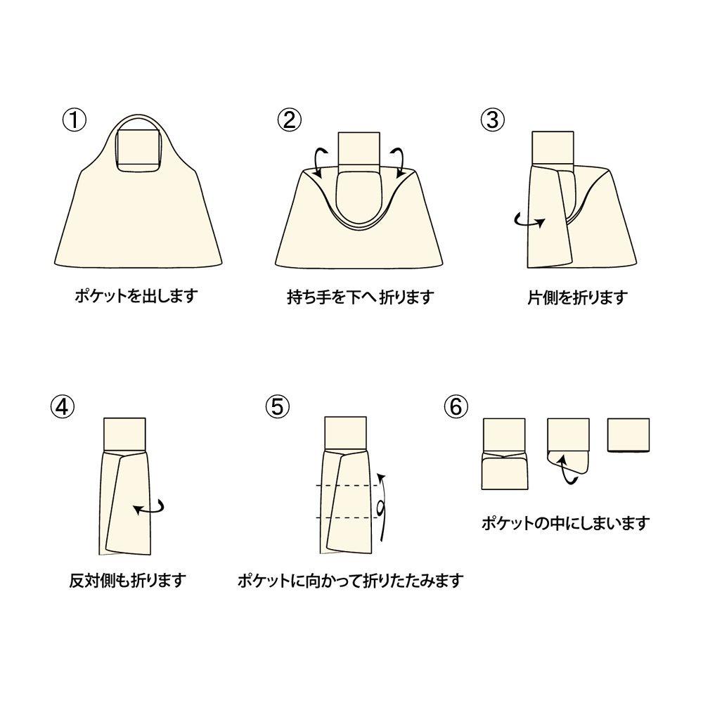 Prairie Dog Disney 2-Way Eco Bag, Hydrangea and Tinker Bell, W53 X H40cm