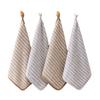 Lint-Free Dishcloth & Absorbent Towel Set: Easy-Clean Scouring Pad with Hanging Rope - Perfect for Kitchen Cleaning.