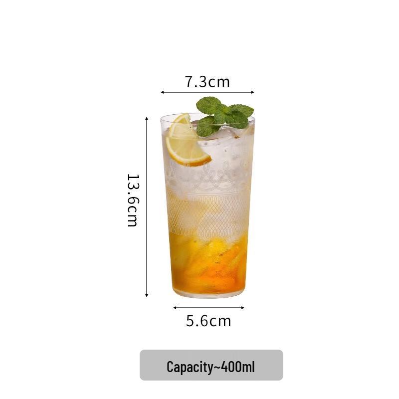 SW Japanese Style Straight Collins Cocktail Glass