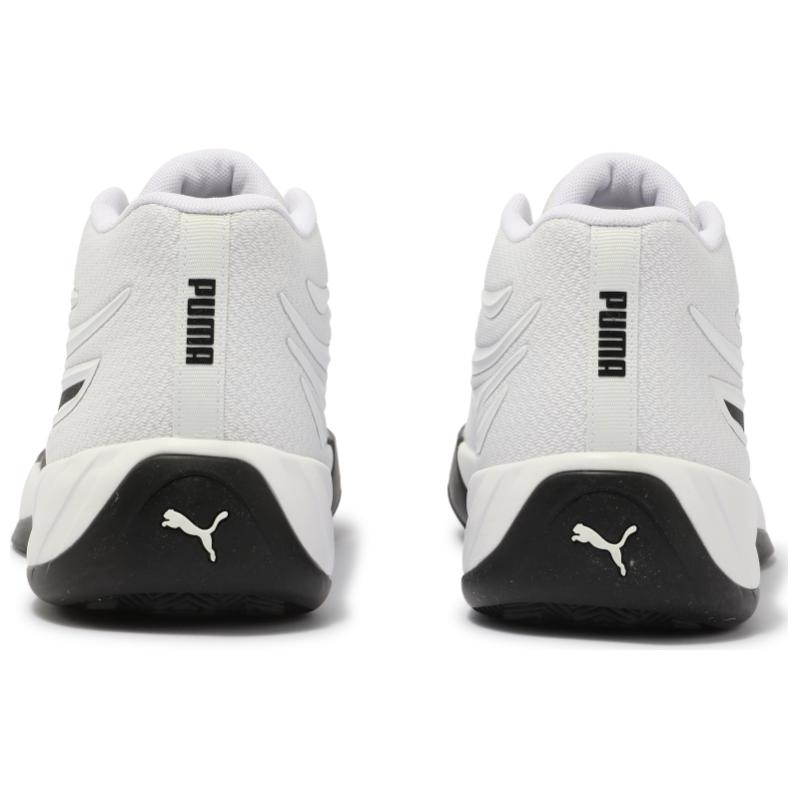 Puma Court Pro White Black Unisex Sneakers 310829-07