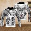 2025 New Hoodie 3D Print Harajuku Print Pullover Men's Hooded Sweatshirt Kangaroo Pocket Vintage Male Clothing Fall Long Sleeve