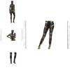 Black Pantherwakanda For Altid Letitia Wright Dame Elastisk Bodystocking Hovedbeklædning Cosplay