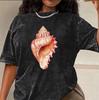 Dolphin TShirt Cute Ocean Animal Tee Aesthetic Sea Life Graphic Shirt  Gothic Tshirts Women Clothing T Shirt Women Y2k Top