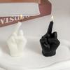 Bougie Parfumée - Middle Finger Candle - Cire de Soja - Parfum Subtil - Design Contemporain