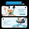 Diving Adventure Fish Tank Model - JJ9219 Building Blocks Educational Toy for Children