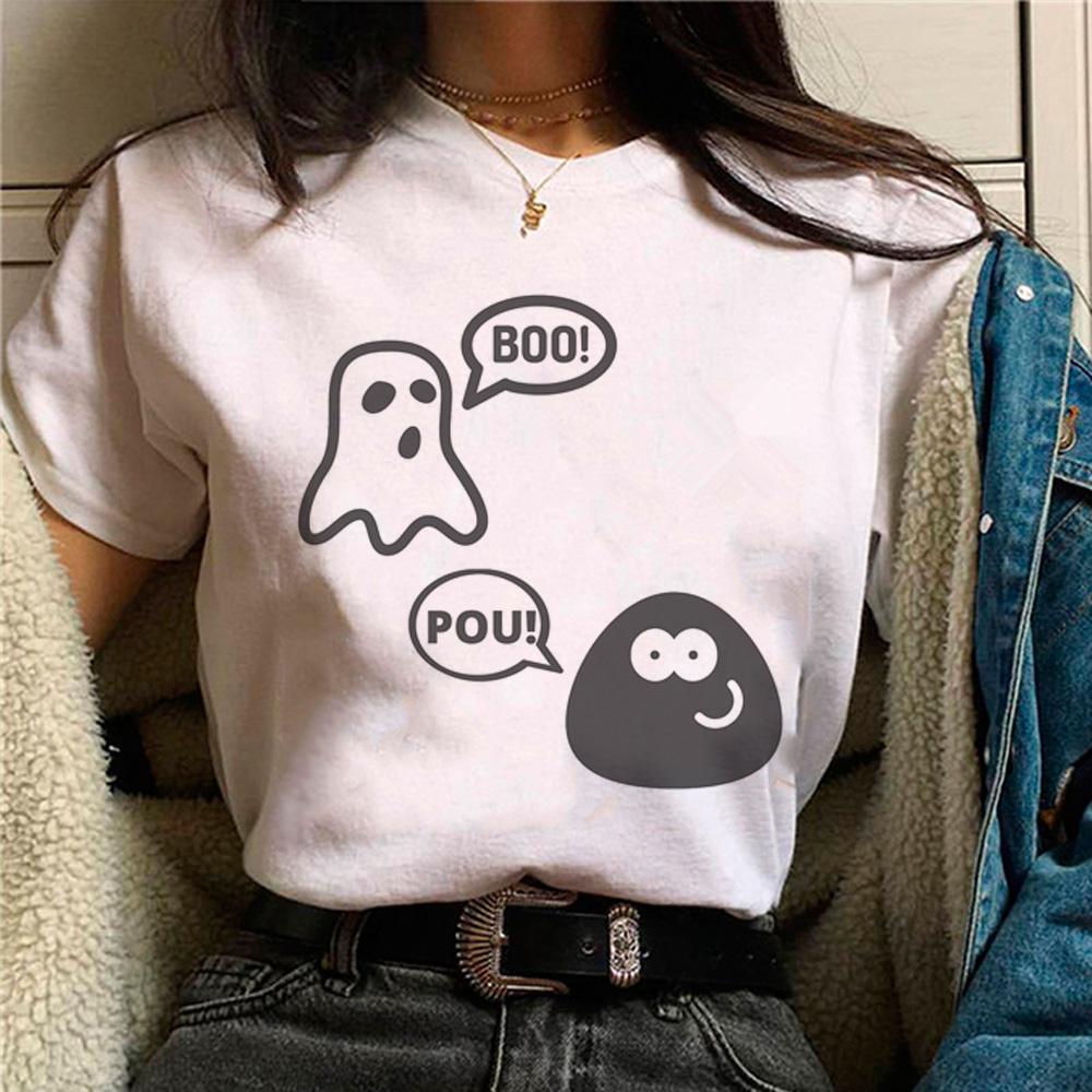 

Summer Pou T Shirt Women Tops Streetwear T Shirt Female Designer Funny Y2k Clothing