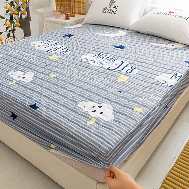 Nanjiren Printed Quilted Fitted Sheet
