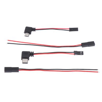 Motorrad-Schnittstelle USB-Micro Typ C 90 Grad Stecker + JST-Stecker USB zum JST/SYP-Terminal-Schnittstellenkabelanschluss