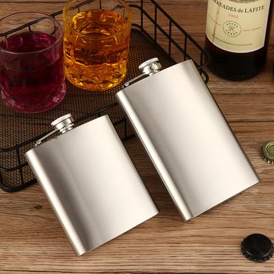 Stainless Steel Hip Flask Portable Liquor Flask Leakproof Drinking Bottle Alcohol Wine Whiskey Holder Drinkware Wedding Party