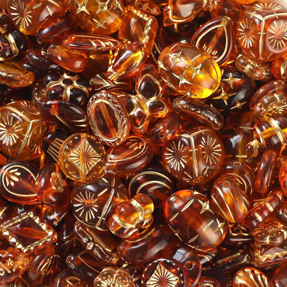 20g/Lot Mixed Classical Beads Acrylic Loose Spacer Bead for DIY Bracelet Beaded Material Jewelry Making Accessories Supplies