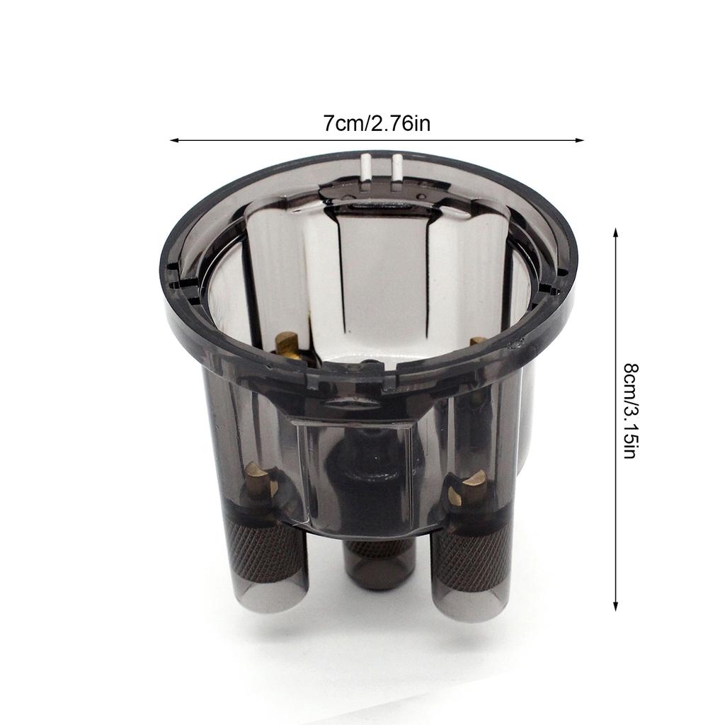 Car Distributor Cap Plastic Distributor Cover AC905504 Replacement for Bug Bus Ghia