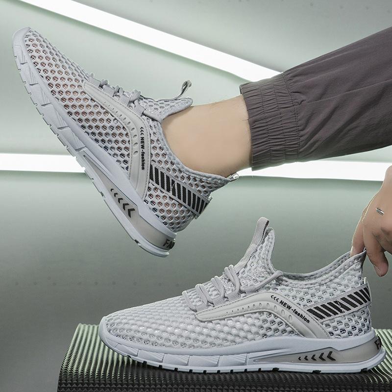 Buty Męskie Buty Letnie Siateczkowe Wszechstronne Męskie Sneakersy Oddychająca Siateczka Sportowe Casualowe Buty Duży Rozmiar Buty Męskie