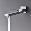 Practical 180 Degrees Rotating Bathtubs Faucet Wall Mounted Sturdy Stainless Steel Shower Spouts Systems Daily Use