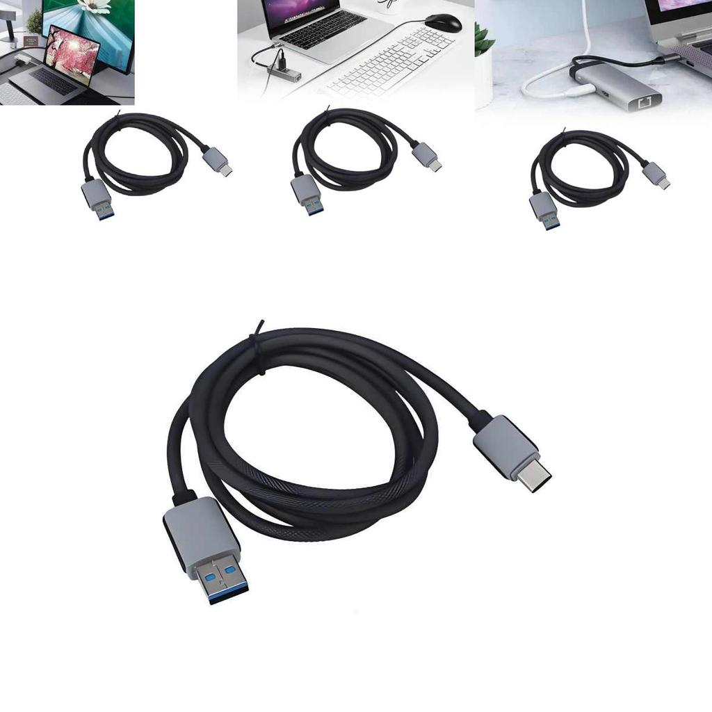 Data Cable Braided Charging Cord With Fast Charging For Smartphone And Tablet Use