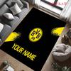 Custom Borussia Dortmund Carpet Rug for Living Room Bedroom Home Sofa Decoration,Kids Play Nonslip Floor Mat