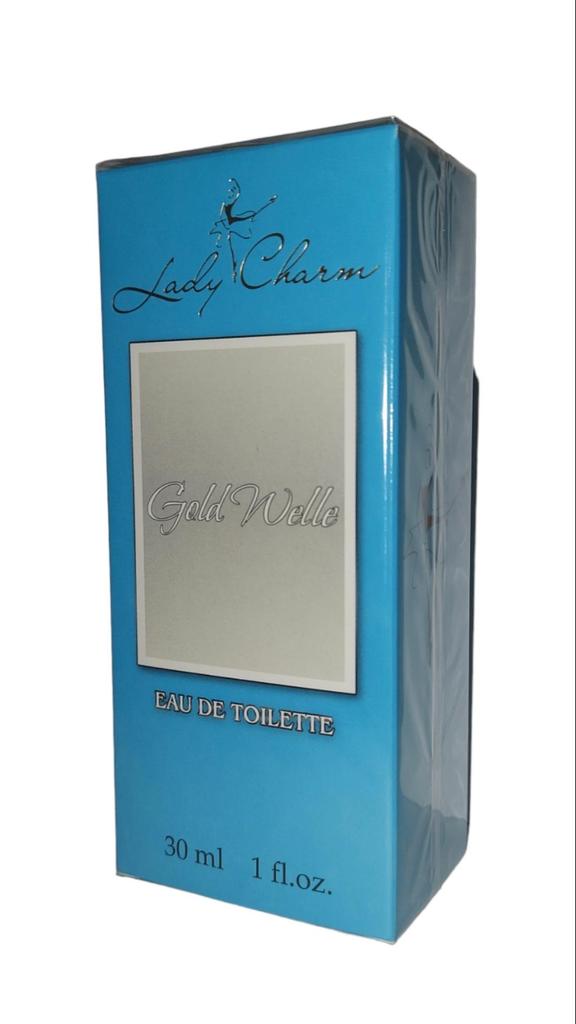 GOLD WELLE Eau De Toilette for Women, Lady Charm Gold Welle