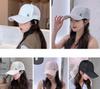 Morris coo Mesh Cap with Sparkly Casual Baseball Perfect for Outdoor and Long or Short Wide Available in Solid Colors with Korean Gift Women's Logo,