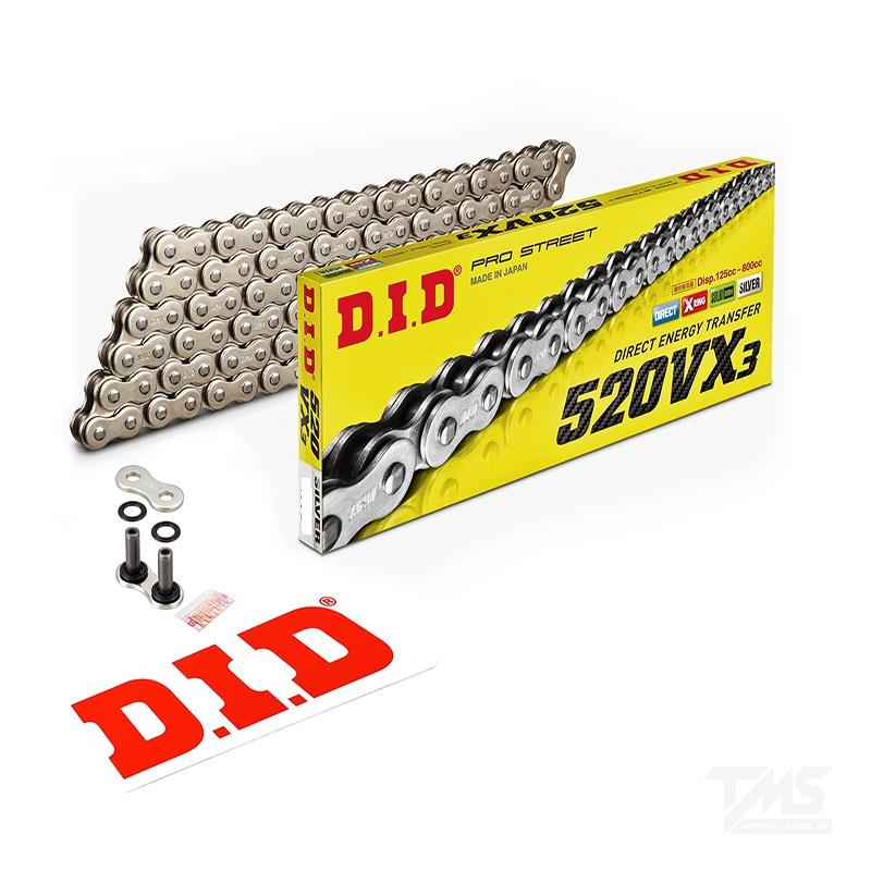 

Did 520-110Vx3 1992-2004 Aprilia Pegaso 650 Uyumlu Zincir Vx3 Xring Silver