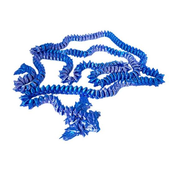 3D Printed Dragon Toy 5.2Ft Articulated Dragon Animal Model Desktop Dragon Decoration Funny Fidget Toy Festival Gift for Friends