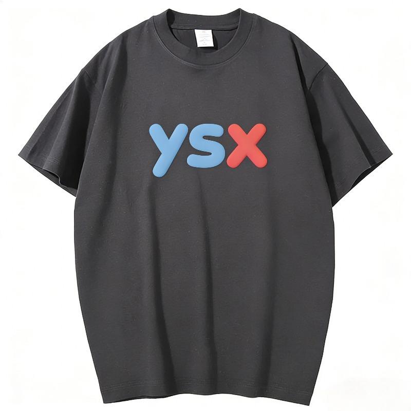 Summer 100 Pure Cotton Unisexs Tshirt Casual Short Sleeved Loose Round Neck Harajuku Tees Sports Tops Loose Vintage Loose Fit