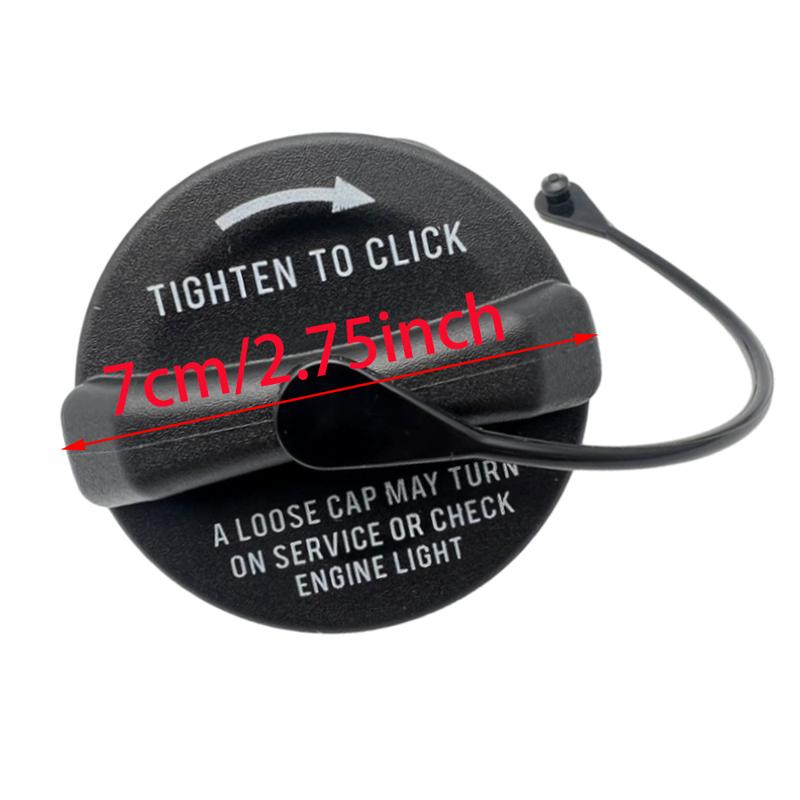 Fuel Tank Gas Cap Filler WithTether for Jeep Wrangler Cherokee Liberty Dodge Ram Charger Journey Chrysler 300 200 52100552AG