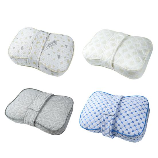 3D Gestepptes Beinkissen mit Verstellbarem Riemen Memory-Schaum PP-Baumwollfüllung Korrigierendes Beinunterstützungskissen Wabenförmig gesteppter Beinabstandshalter