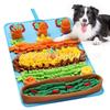Dog Snuffle Mat Feeding Training Interactive Puzzle Toy Non-Slip Pet Food Fleece Blue