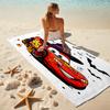 Lightning McQueen Beach Towel Outdoor Camping Beach Towel for Vacation Swim Outdoor Pool Absorbent Bath Towel