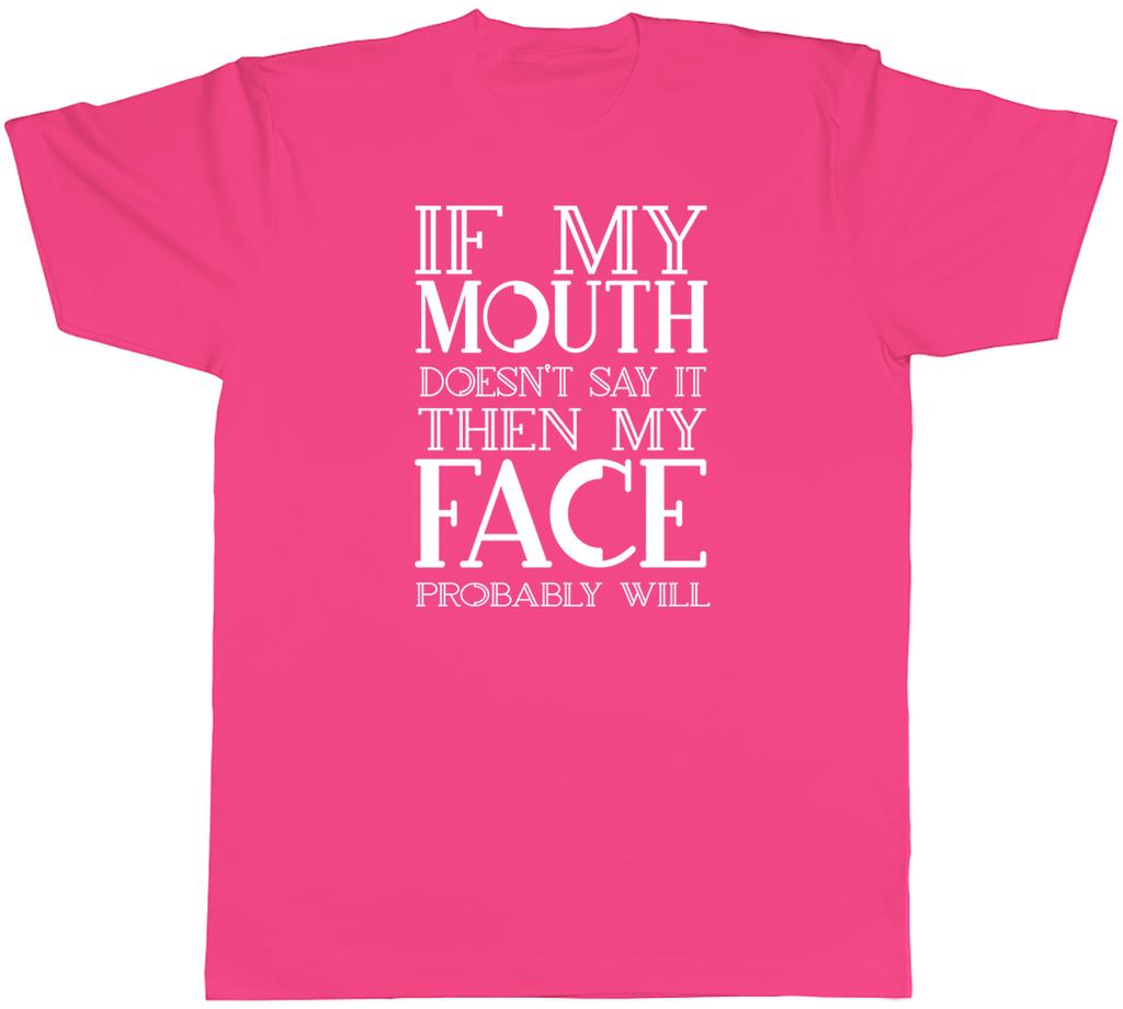 Funny Sarcasm Unisexs TShirt Sarcastic Face Will Say It Unisex Tee Gift
