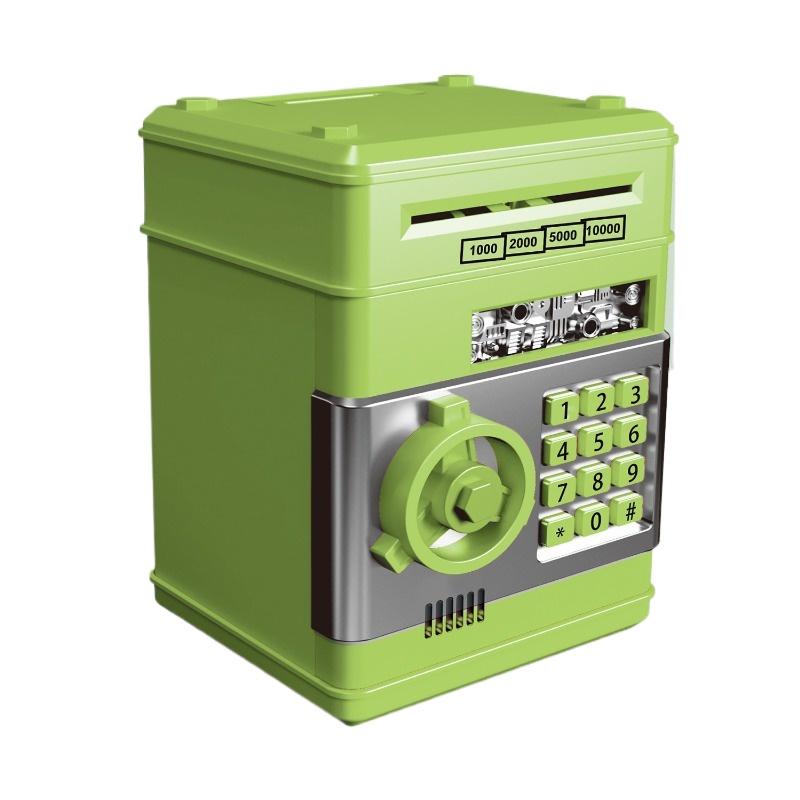 Smart Password Piggy Bank for Kids - Automatic Bill Rolling & More