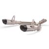 Yibai Ke Titanium Alloy Exhaust for Z1000 Motorcycle - Modified Full Front Section