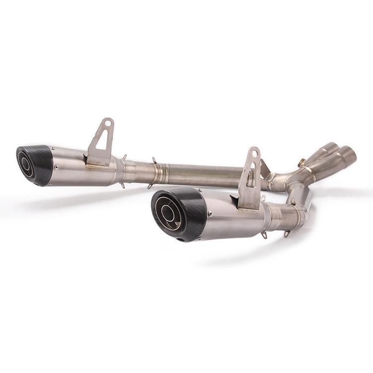Yibai Ke Titanium Alloy Exhaust for Z1000 Motorcycle - Modified Full Front Section