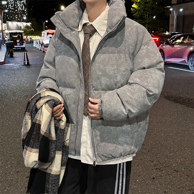 Unisex Corduroy Cotton Padded Jacket Winter