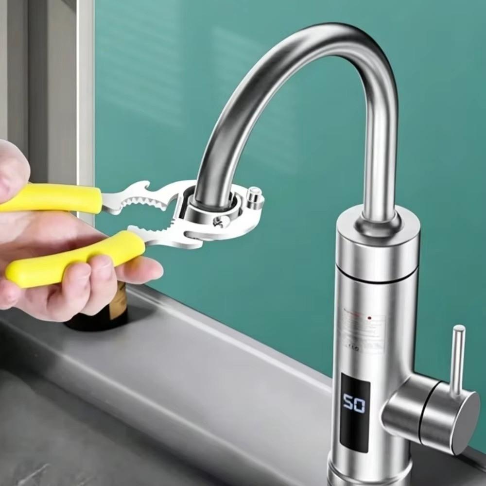 Spanner Faucet Wrench Stainless Steel Sink Faucet Tool Filter Removal Wrench Faucet Aerator