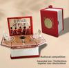 3d Pop Up Puzzle Book Keychain With Fortress Scene For Stress Relief And Creative Gift