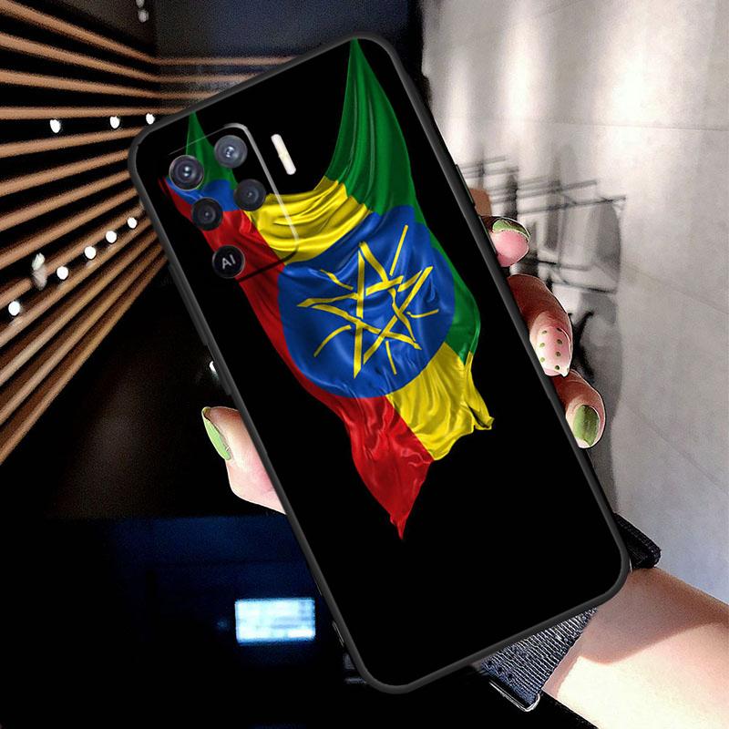 Ethiopia Flag Case For Oppo A5 Pro A15 A17 A57 A77 A18 A38 A58 A78 A98 A94 A74 A54 A16 A76 A96 A40 A60 A80