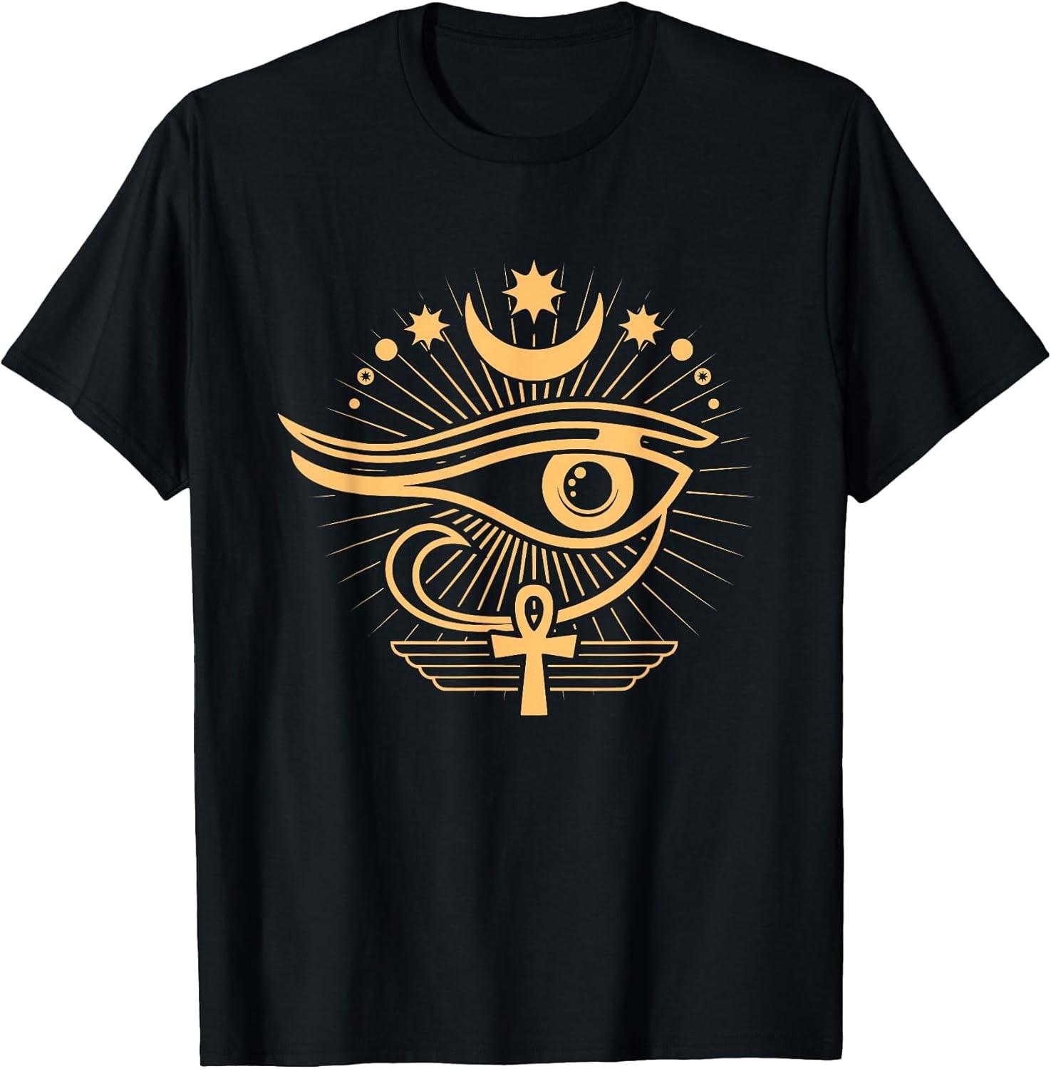 NEW LIMITED! Eye of Horus Egyptian Mythology Ancient Egypt Tee - MADE IN USA XXXXL