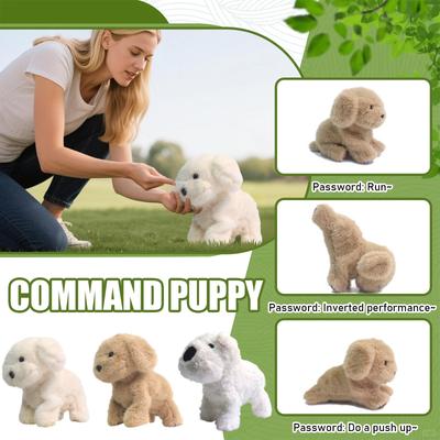 My Realistic Robot Puppy, Robot Puppy, Plush Toy Dog Robot Puppy Walk, Bark, Stand, Sit Down, Dog Walking Toy