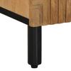 3 Piece Sideboards Brown 60x33x75 Cm Solid Mango Wood