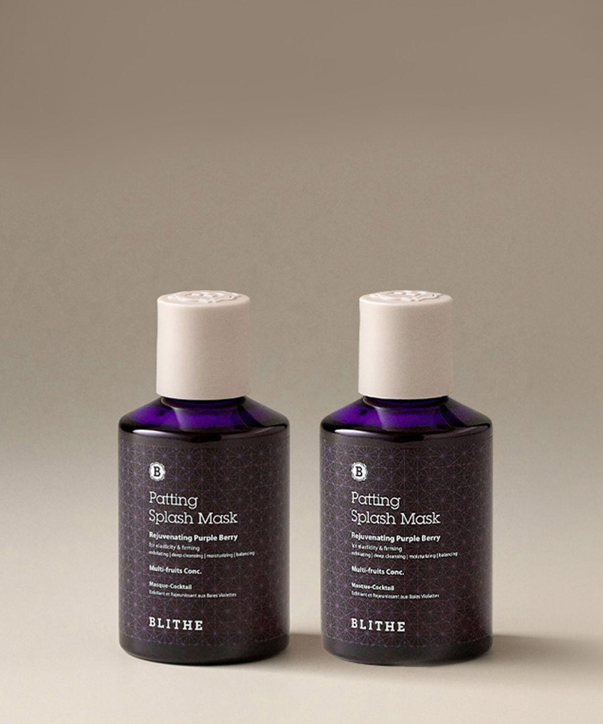 Patting Splash Face Wash Pack Purple Berry Double Set
