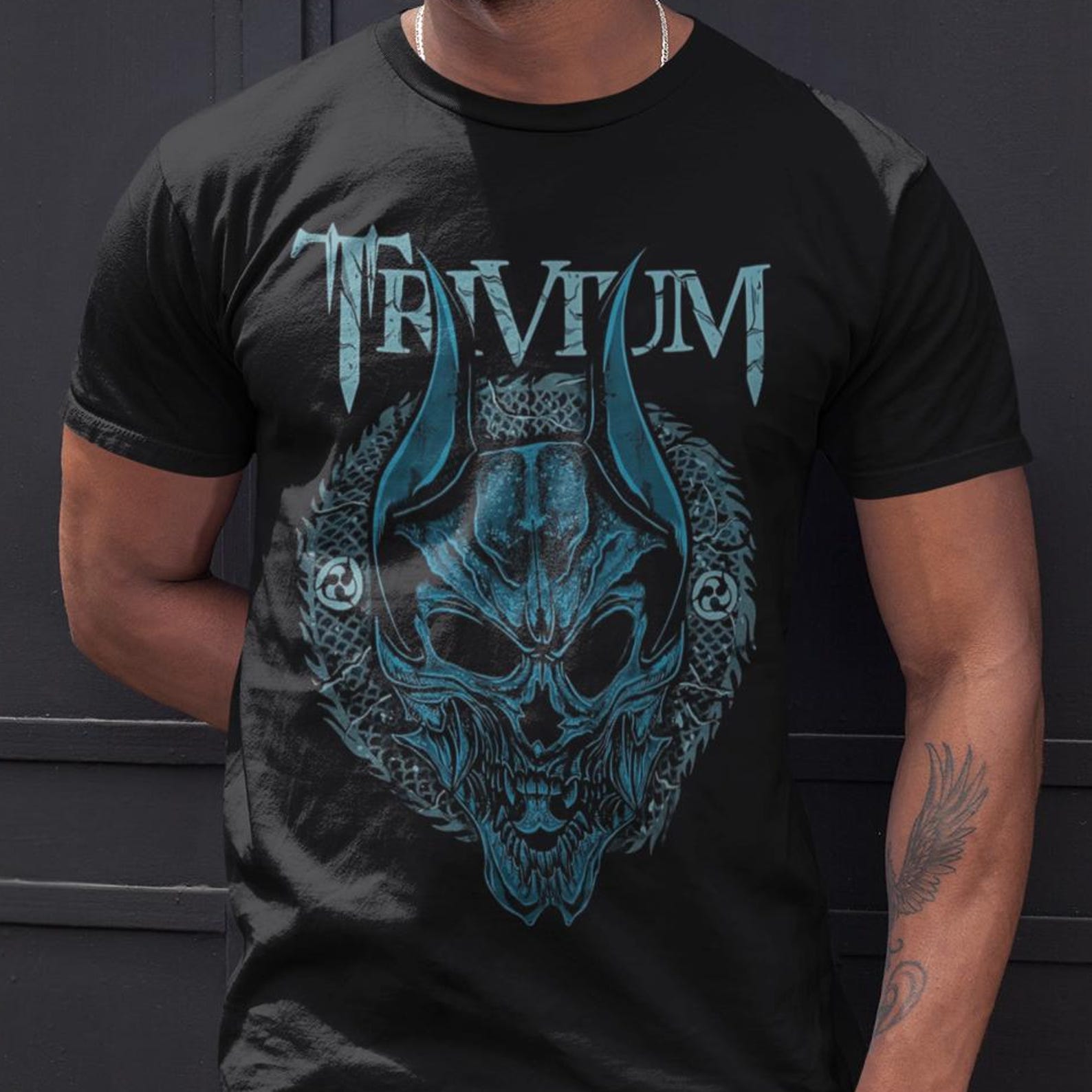 Trivium T shirt | Metal Music Shirt | Dying In Your Arms | The Sin And The Sentence Album | Trivium Merch | Cotton Tee 2XL
